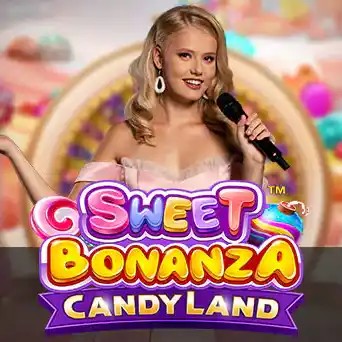 Sweet Bonanza CandyLand online game logo by Pragmatic Play on win-casinó.it