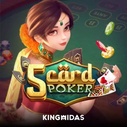 5 Card Poker casino game by King Midas – featured logo at Win casino