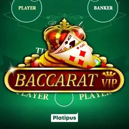 Baccarat VIP game by Platipus – logo hosted on Win casino