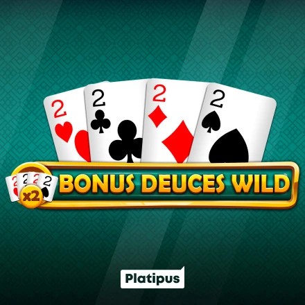 Bonus Deuces Wild by Platipus, showcased at win-casinó.it – game logo