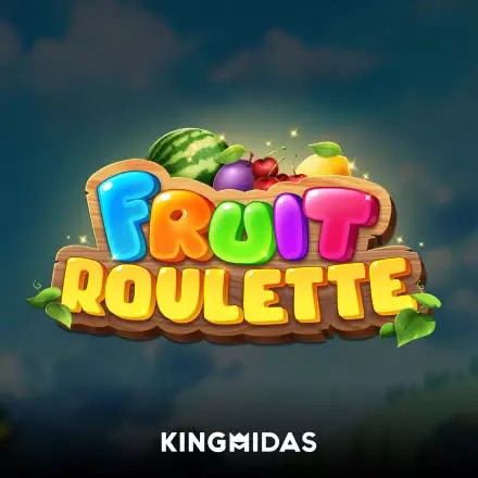 Fruit Roulette logo by King Midas Win casino