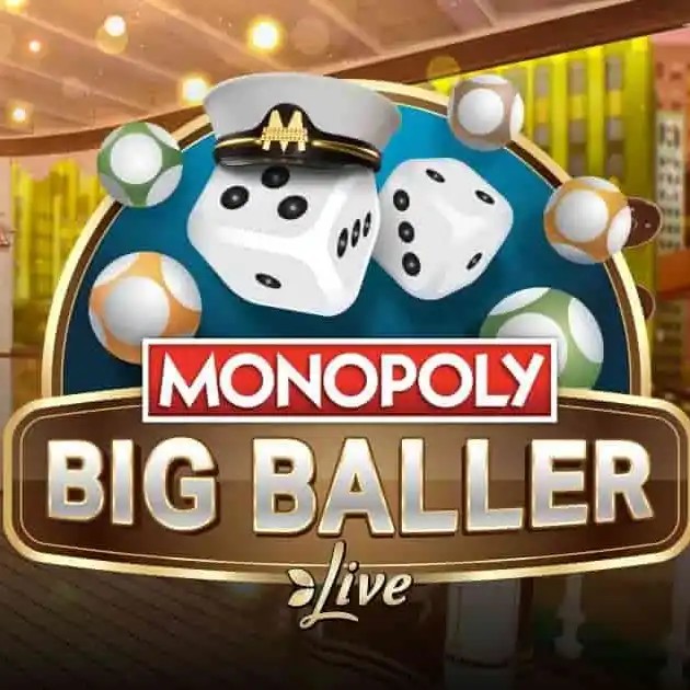 MONOPOLY Big Baller game by Evolution – logo hosted on Win casino