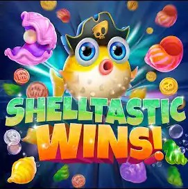 Shelltastic Wins game by Jili Games – logo hosted on Win casino