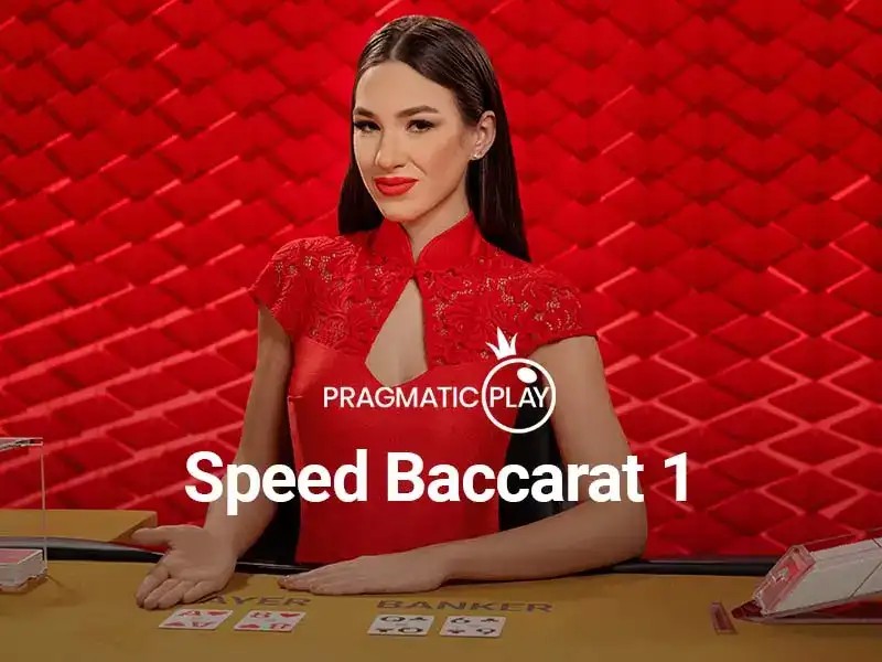 Speed Baccarat slot logo by Atmosfera at Win casino