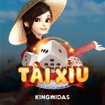 Taixiu slot logo by King Midas at Win casino