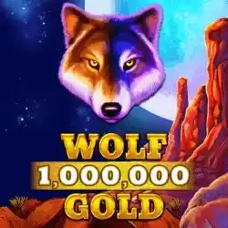 Official Slots logo: Wolf Gold 1,000,000 by Pragmatic Play at Win casino